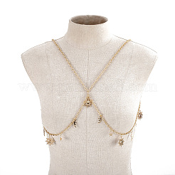 Солнце Луна Звезда сплав кисточка двухслойные поясные цепи FS-WG79E42-01