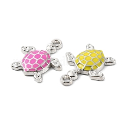 Ccb пластиковые эмалевые подвески CCB-K009-01P