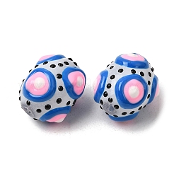 Perles de verre émaillé&nbsp;GLAA-C038-01J