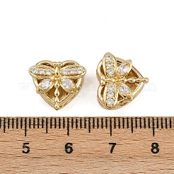 Многожильные звенья из латуни с паве из кубического циркония ZIRC-F145-04G-01