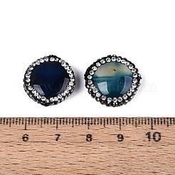 Natürliche Achat Strass Perlen&nbsp;G-Q487-03A