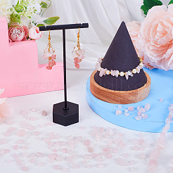 4 нити бусин из натурального розового кварца&nbsp;G-SC0002-68