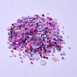 Наборы фурнитуры для изготовления ювелирных изделий своими руками из стекла и бисера&nbsp;DIY-FS0005-62