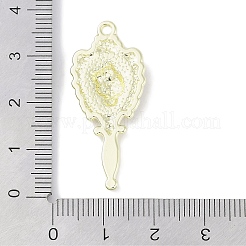 Pendenti smaltati in lega di placcatura a cremagliera di halloween&nbsp;PALLOY-F018-26G-01