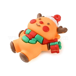 Weihnachtsmotiv-Anhänger aus PVC-Kunststoff&nbsp;LS-FIND-I059-01E