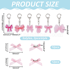 Наборы для изготовления брошей и заколок для волос из кожи аллигатора своими руками&nbsp;DIY-WR0004-97