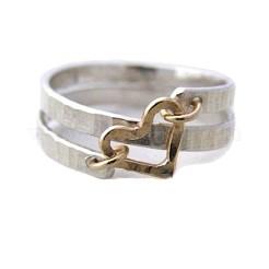 Fingerringe aus gehämmertem Aluminium für Damen&nbsp;FS-WG79F21-04