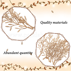 30шт ПВХ пластиковый искусственный лист&nbsp;AJEW-SC0031-62