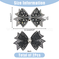 2 шт. украшение для обуви в виде банта&nbsp;AJEW-FH0004-42A