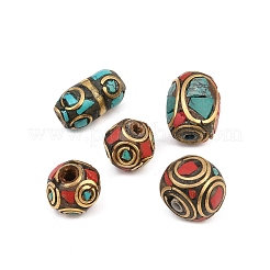 Ручной тибетском стиле бисера&nbsp;TIBEB-G001-M2