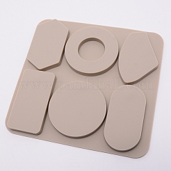 Moldes colgantes de silicona geométricos&nbsp;DIY-WH0181-09