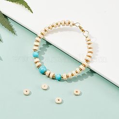 3000 colonne de perles en bois naturel&nbsp;WOOD-OC0002-09-LF