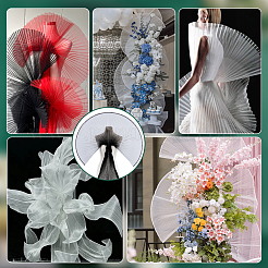 Organza-Netzstoff&nbsp;OCOR-WH0082-312A