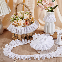 Seidenchiffon-Stoffband&nbsp;OCOR-WH0008-086