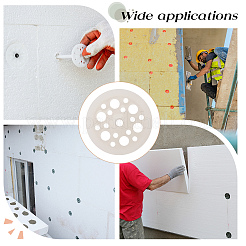 Пластиковый потолочный диск FIND-WH0036-38