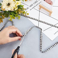 2.5 yard hot fix 304 acciaio inossidabile chiodo a punta testa di chiodo trim&nbsp;DIY-FG0003-32
