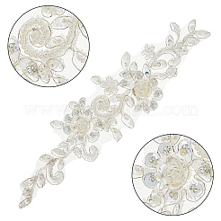 Цветок из полиэстера DIY-WH0622-015