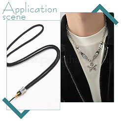 40 шт. европейские бусины из нержавеющей стали STAS-WR0001-17