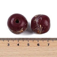Perles vernissées manuelles&nbsp;BLOW-D006-01H