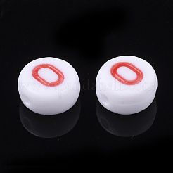 Начальные акриловые бусины OACR-E001-20O