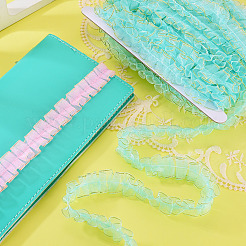 Ruban de dentelle en polyester double couche de 10 m&nbsp;OCOR-TA0004-14E