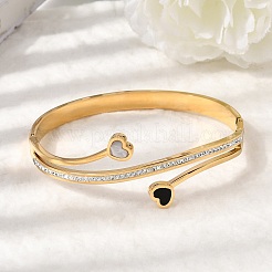 Шарнирные браслеты из нержавеющей стали 304 для женщин&nbsp;BJEW-D408-17G