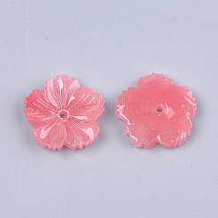 Perline corallo sintetico&nbsp;X-CORA-T010-04