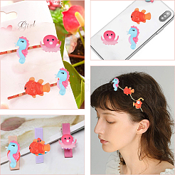 Прозрачные кабошоны из матовой смолы&nbsp;CRES-SC0001-46