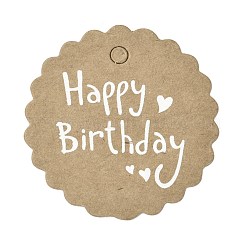 Крафт-бумага подарочные бирки CDIS-L008-B04