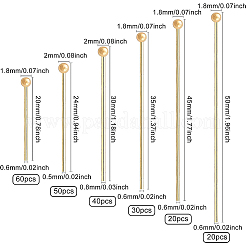 Контакты латунь шаровой головкой KK-BC0005-20G