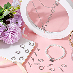 40 шт. 4 стиля застежек-тоглов из нержавеющей стали 304 STAS-SC0007-38