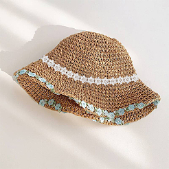 5 ярд отделки из органзы с цветочным кружевом&nbsp;SRIB-WR0001-12