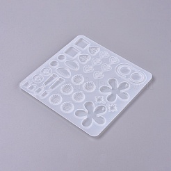 Diy мотаться серьги аксессуары силиконовые Молды DIY-K017-06