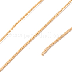 Runde gewachste Polyesterfadenschnur&nbsp;YC-D004-02B-007