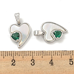 Латунные микро проложить кубического циркония подвески&nbsp;KK-P275-15P