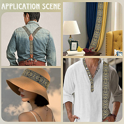 Лента для вышивки из полиэстера&nbsp;OCOR-WH20003-71A