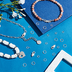 4 шт. 925 серебряные застежки-когти-омары&nbsp;STER-PH0003-65