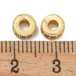 Cremagliera placcatura micro ottone spianare perline zirconi&nbsp;KK-U030-30G-05
