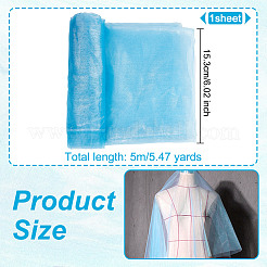 Ткань из полиэстера и органзы DIY-WH0622-049A