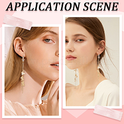 10 шт. латунная подвеска в виде бабочки с кисточкой большая&nbsp;KK-BBC0010-89