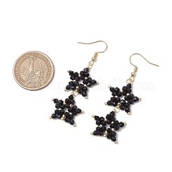 Подвески из стеклянного бисера ручной работы&nbsp;EJEW-MZ00416