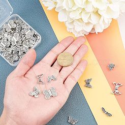 Сплавочные овальные бусины тибетского стиля  TIBE-NB0001-10AS