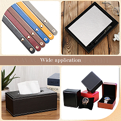 Copertine di libri in similpelle&nbsp;DIY-WH0491-92A-14