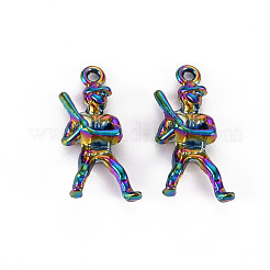 Подвески из сплава цвета радуги PALLOY-S180-292-NR