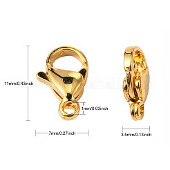 Застежки-карабины из нержавеющей стали 304 STAS-R050-11x7mm-02