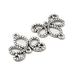 Соединители из сплава в тибетском стиле&nbsp;TIBEP-EA11609YKG-AS-FF