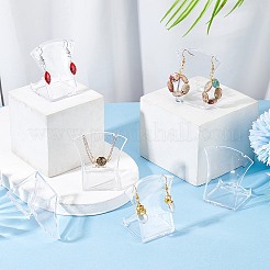 Прозрачные акриловые подставки с наклонной спинкой&nbsp;LS-NDIS-WH0006-13