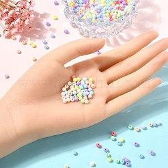 400 шт. Непрозрачные акриловые бусины&nbsp;MACR-YW0003-66