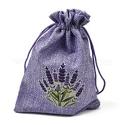 Sacchetti regalo in tela di iuta con coulisse&nbsp;ABAG-P016-01A-02