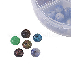 Conjunto de cuentas de piedra mezclada natural&nbsp;G-JP0001-24